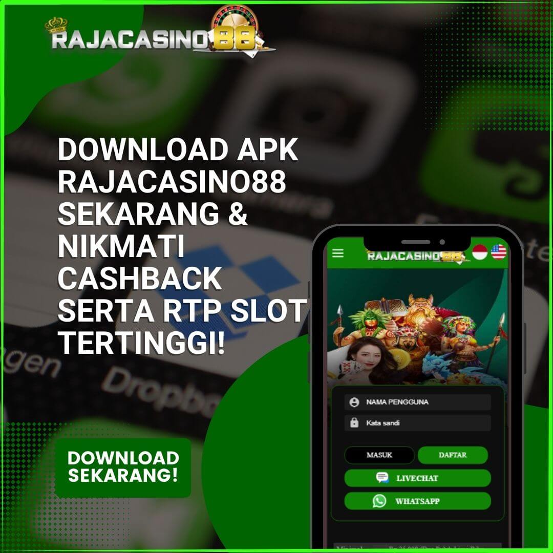 APK Rajacasino88 – Rtp Slot Tertinggi di Android & iOS